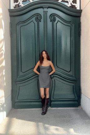 STRAPPY SHORT DRESS - Image 1