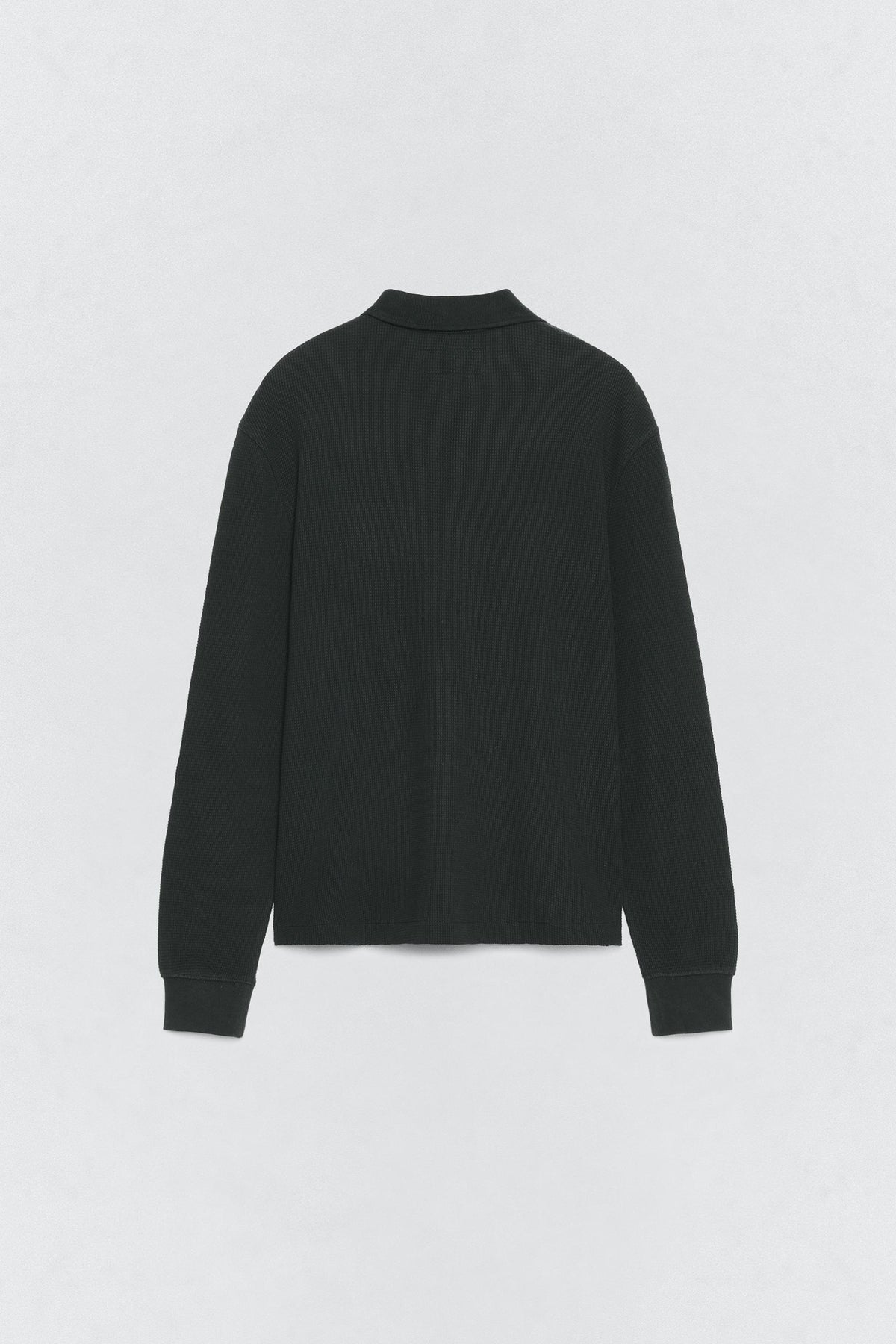 WAFFLE-KNIT TEXTURED POLO SHIRT SOSHIOTSUKI x - Image 1