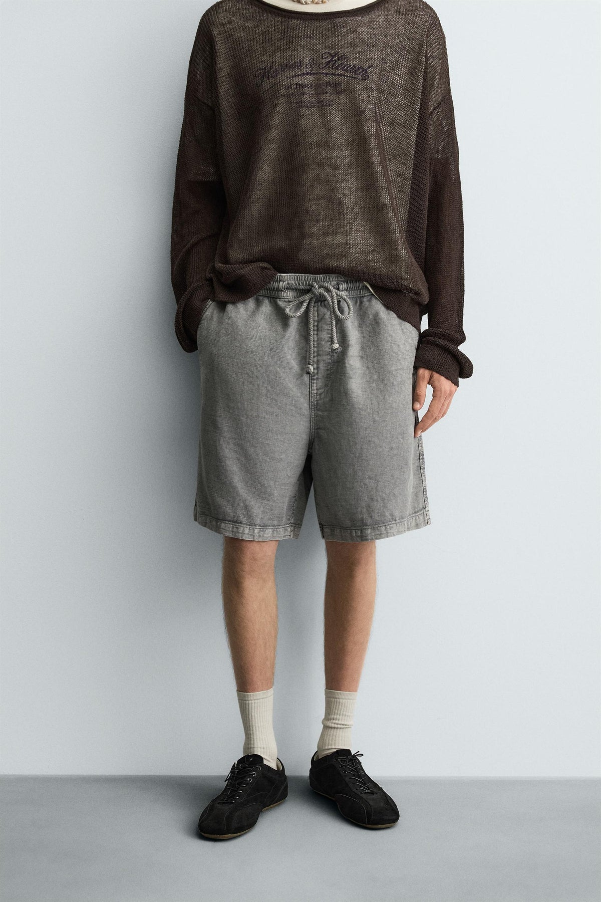 FADED RELAXED FIT BERMUDA SHORTS - Image 2