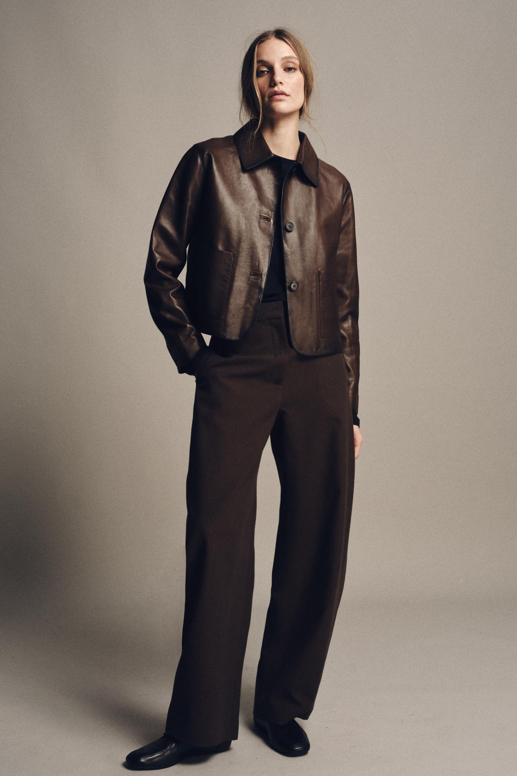 Striped Balloon Trousers