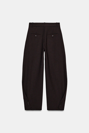 Balloon Trousers With Buttons