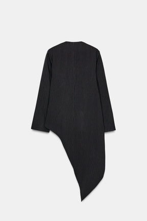 STRIPED ASYMMETRIC TOP