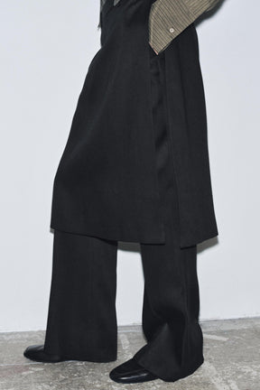 Straight-leg trousers