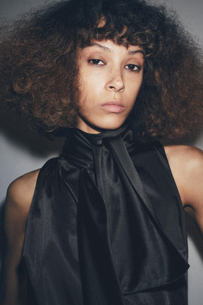 Satin Sleeveless Fashion Top