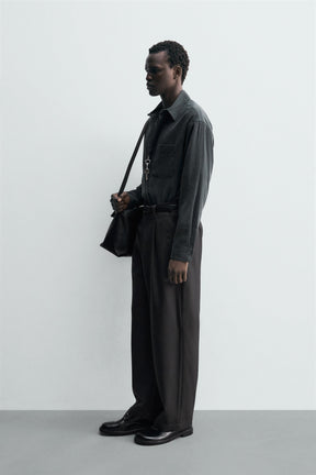 RELAXED FIT FLOWING SHIRT - Image 4