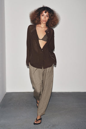 Textured Viscose Shirt