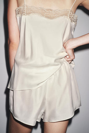 Silk Lingerie Shorts