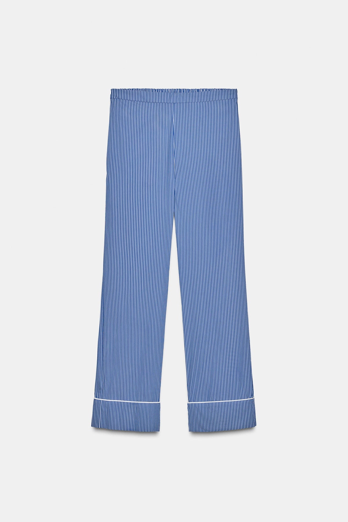 STRIPED PYJAMA-STYLE TROUSERS