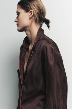 STRIPED PYJAMA SHIRT