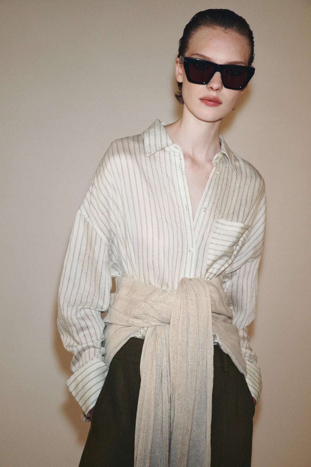 Striped Cotton Shirt