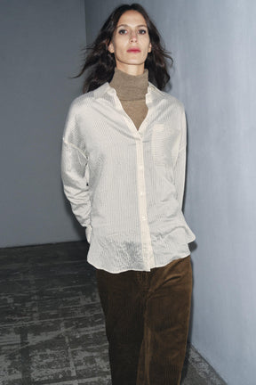 Striped Flowing Shirt