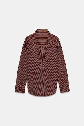 Silk Striped Shirt