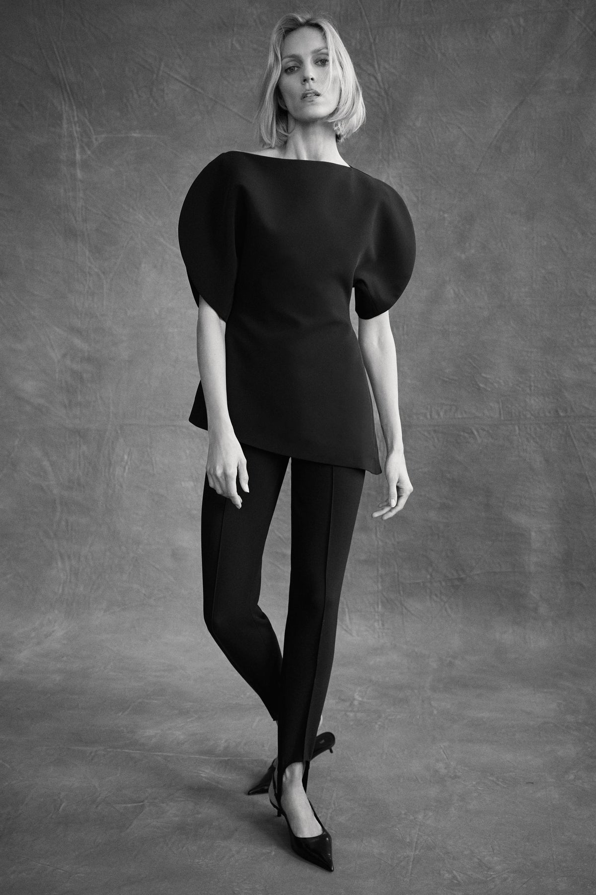 Puff Sleeve Fashion Top