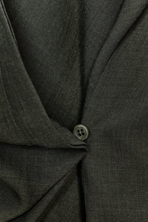 Asymmetric Wool Blend Top