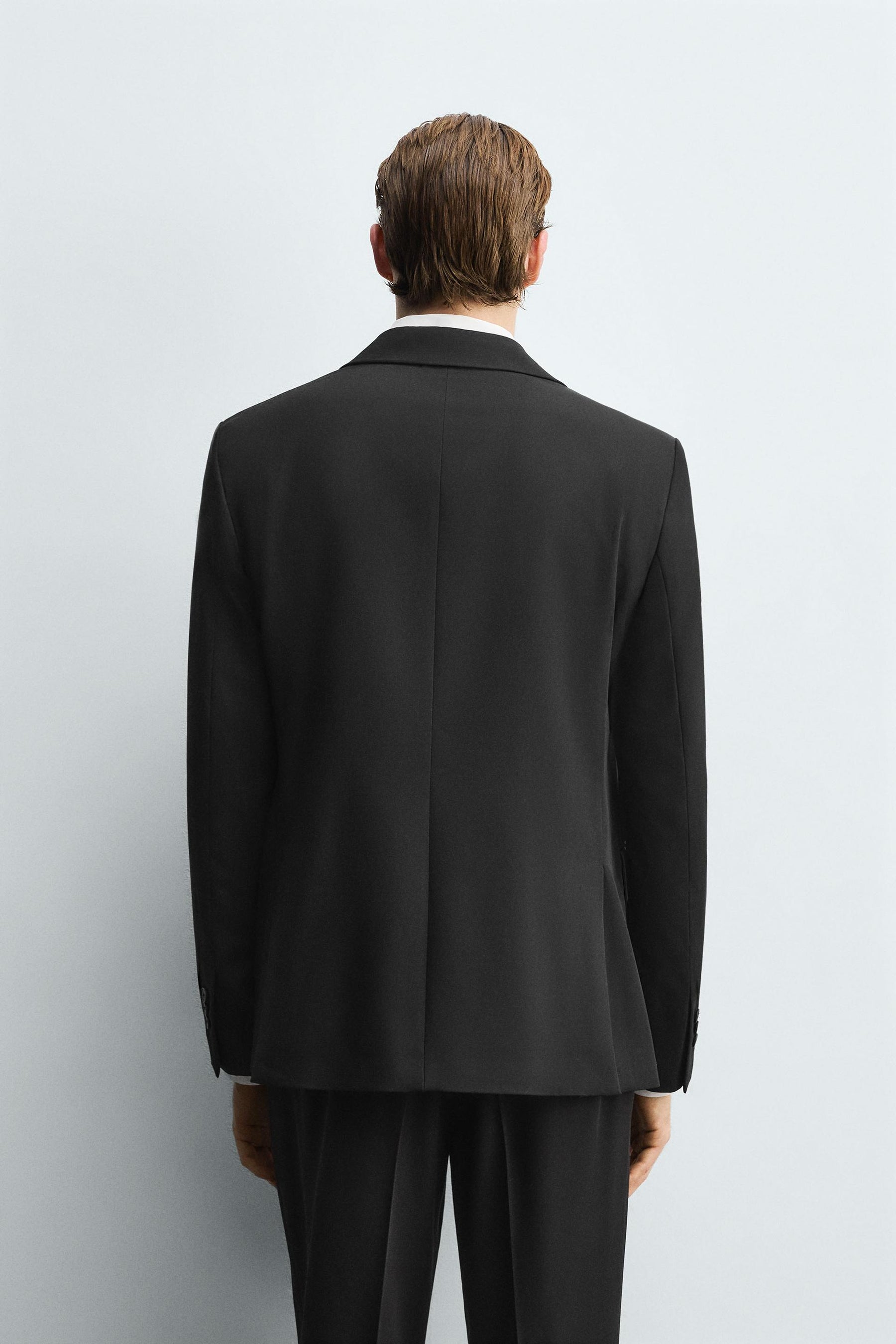 COMFORT DOUBLE-BREASTED BLAZER SUIT - Image 3