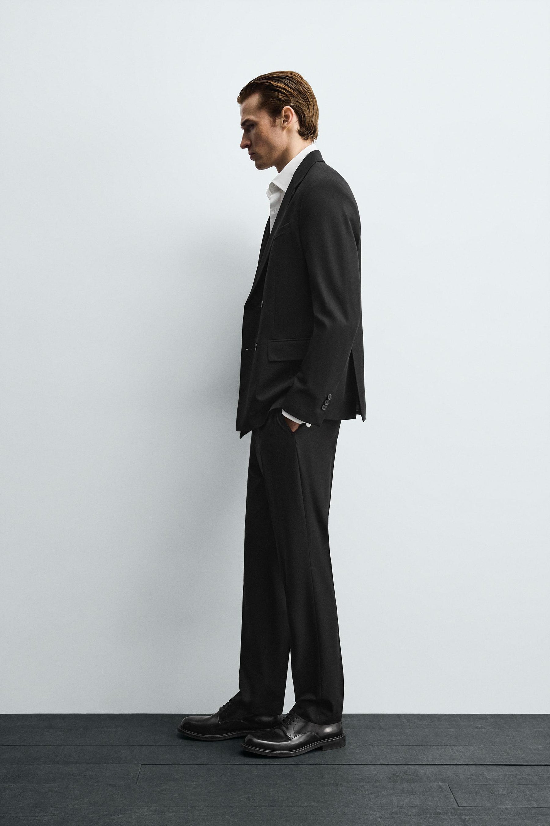 COMFORT PLEATED SUIT TROUSERS - Image 4