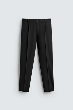 COMFORT PLEATED SUIT TROUSERS - Image 5
