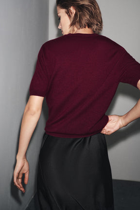 Wool Knit Short Jumper