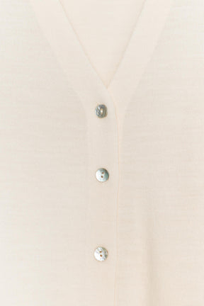 Wool V-Neck Cardigan