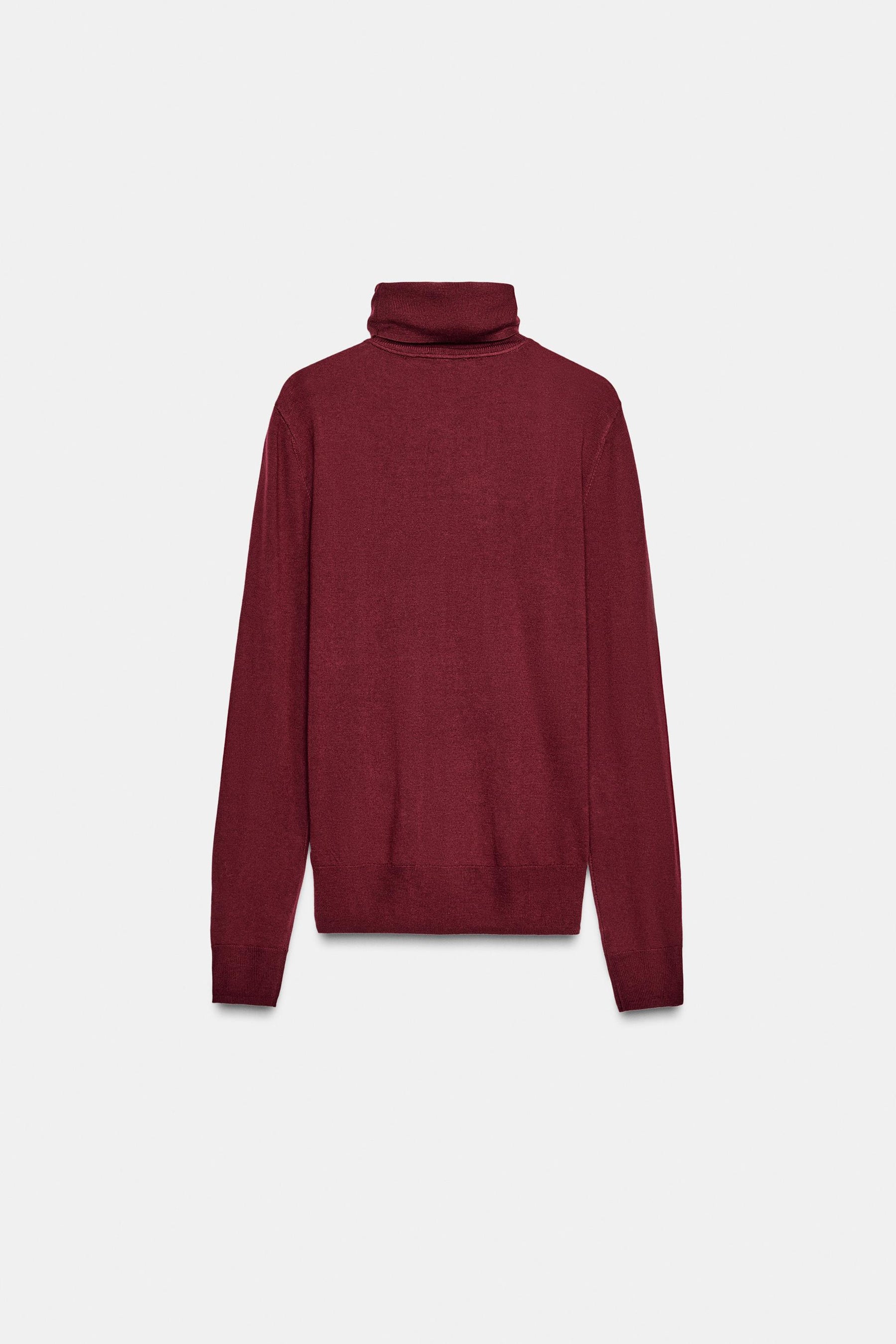WOOL HIGH NECK JUMPER
