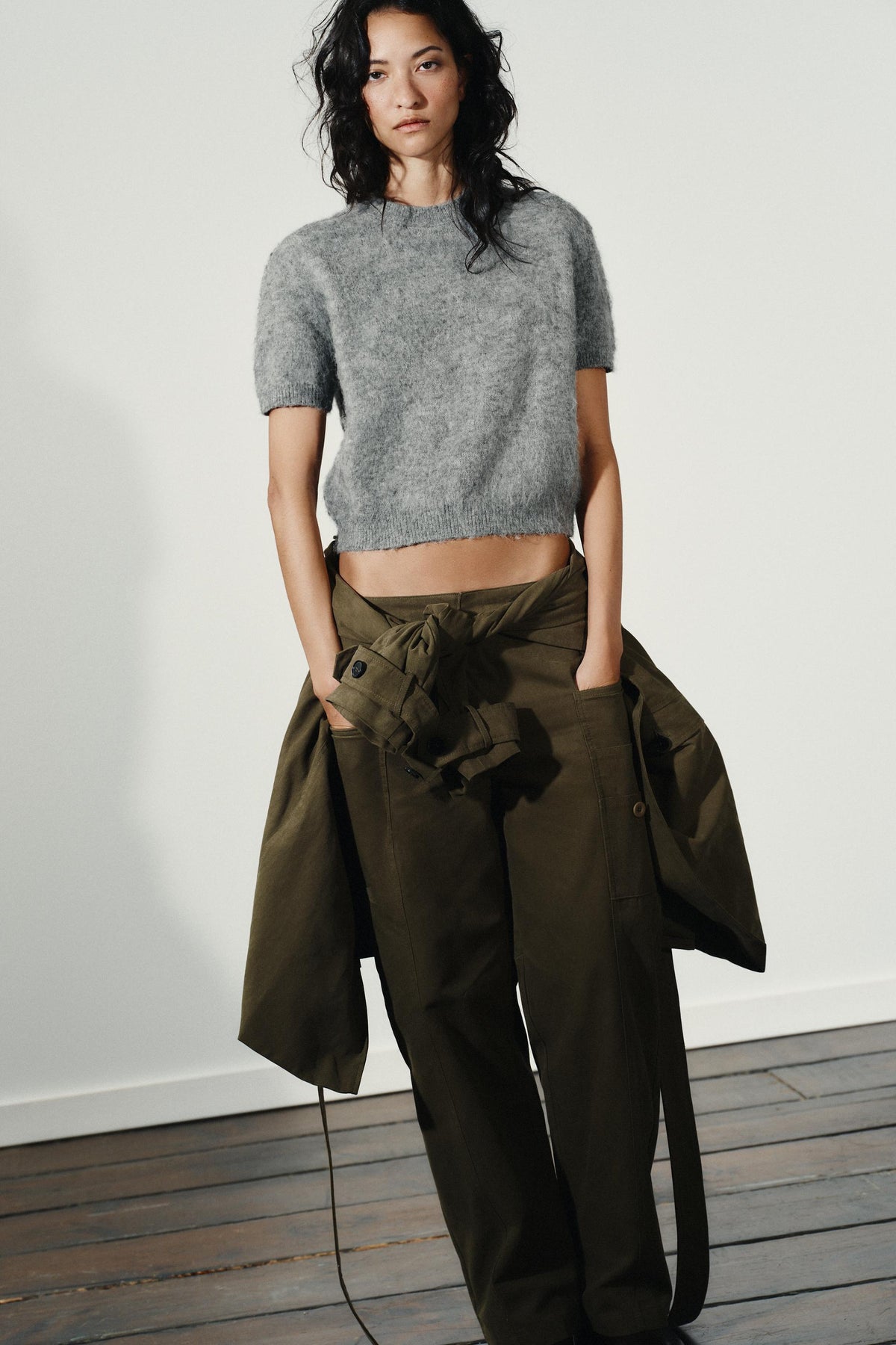 SHORT SLEEVE KNIT JUMPER - Image 1