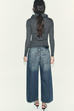 WOOL BLEND FLORAL CARDIGAN - Image 5