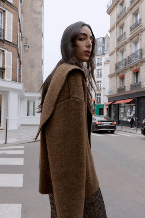 CARDIGAN WITH SCARF DETAIL - Image 5