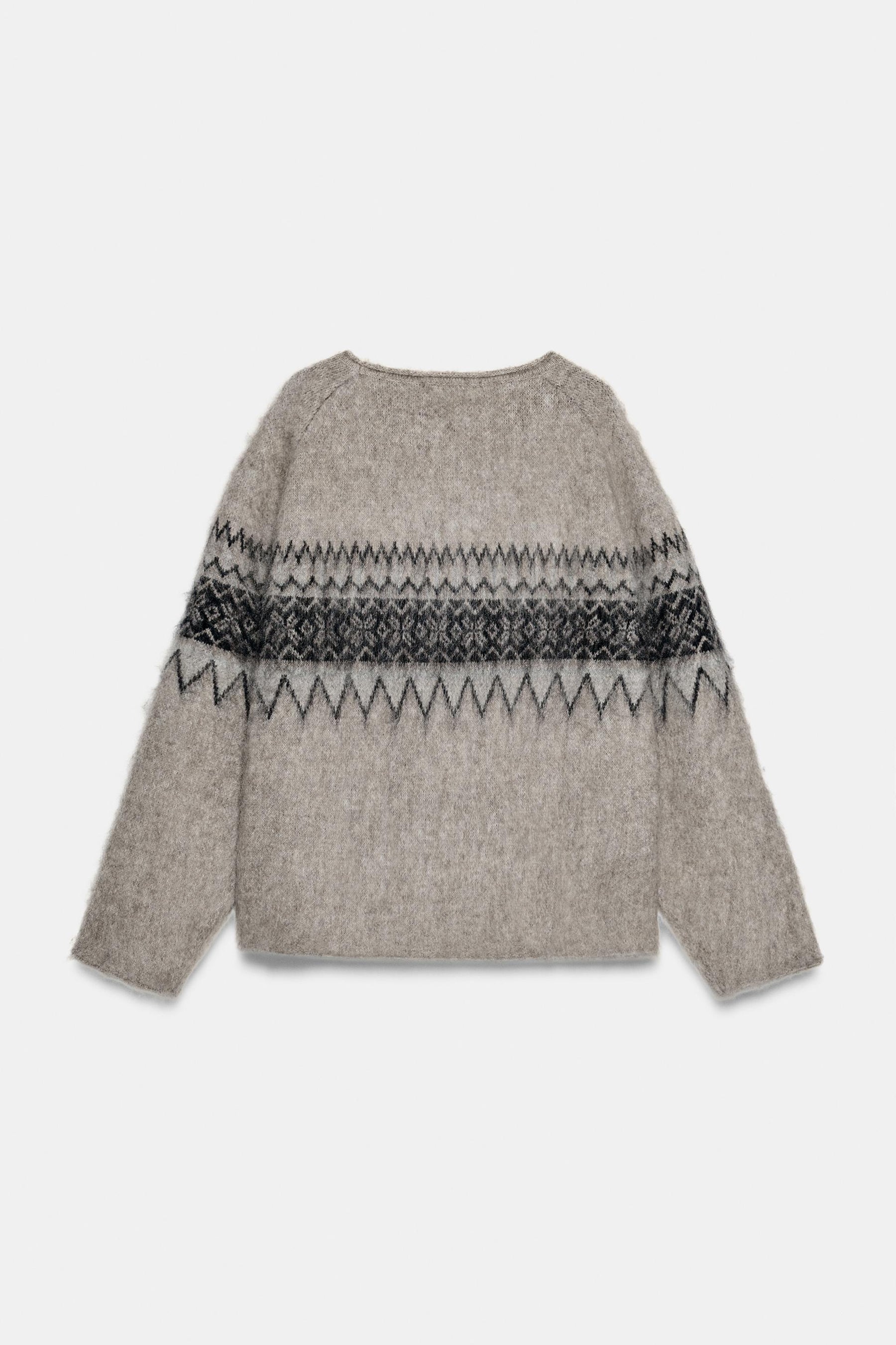 Jacquard Knit Jumper