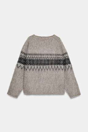 Jacquard Knit Jumper