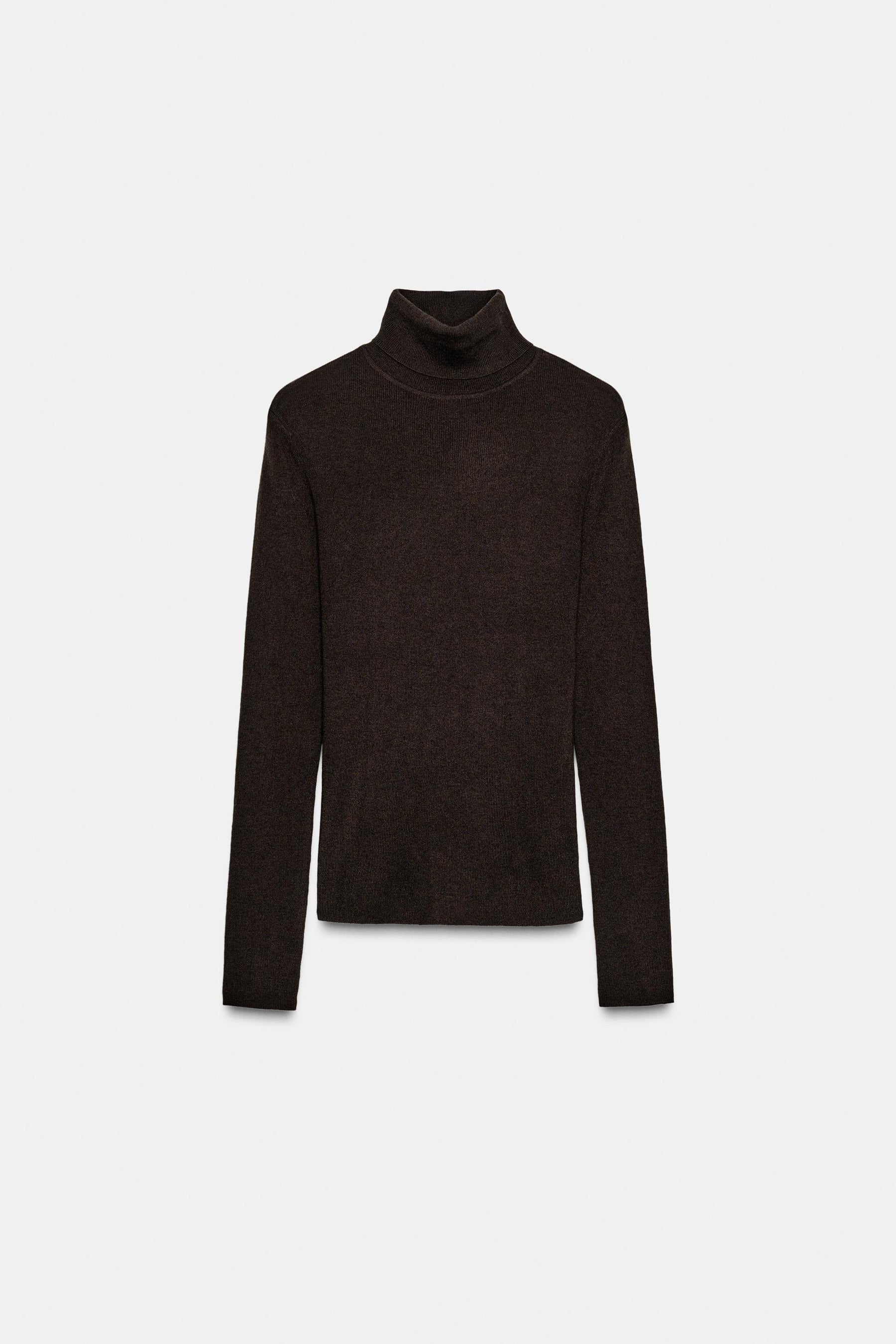 WOOL HIGH NECK JUMPER