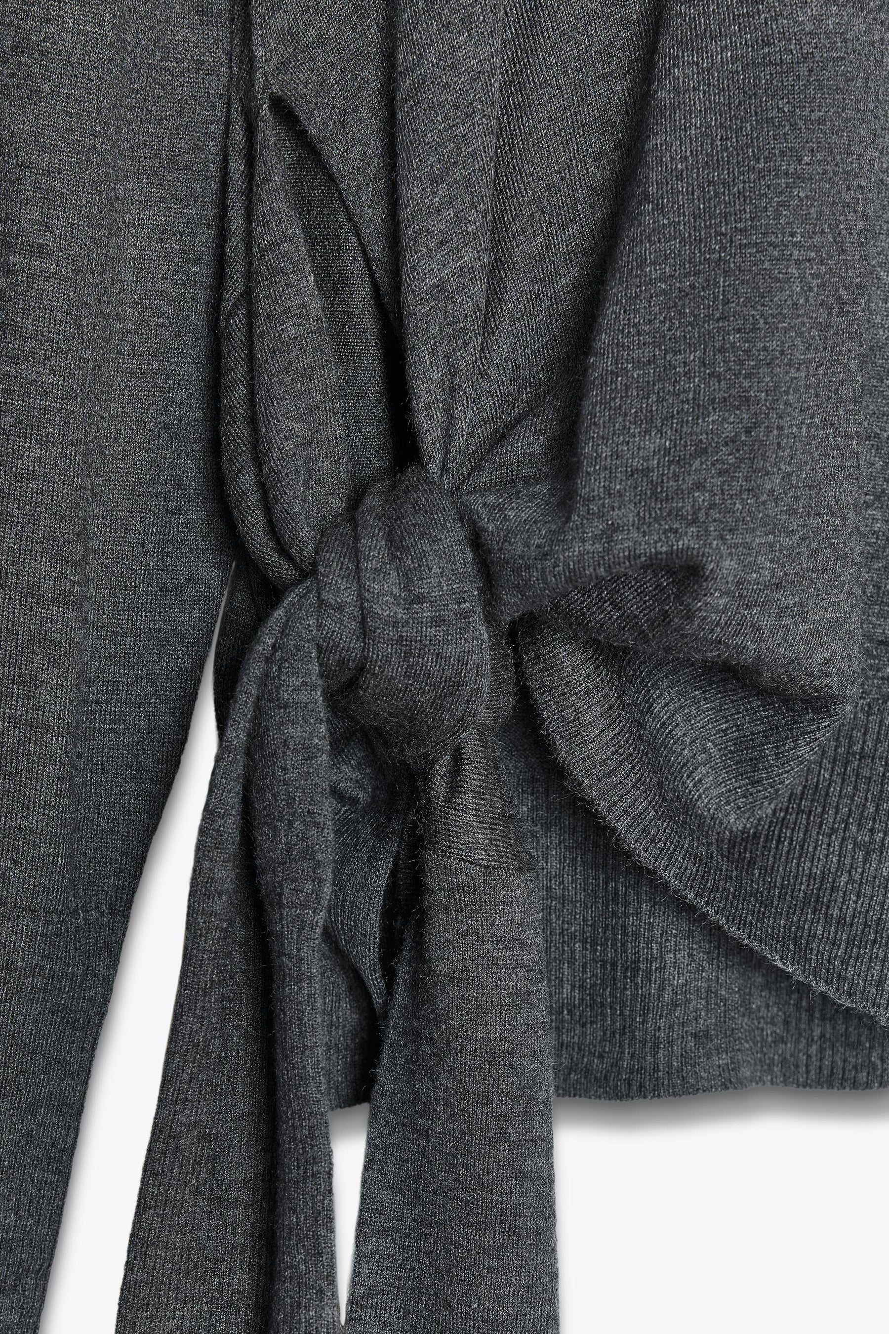 WOOL KNIT KNOT JUMPER - Image 7