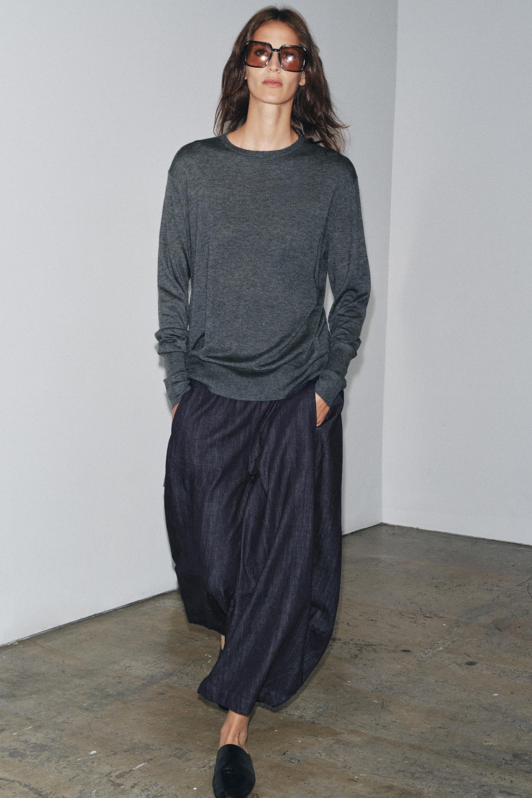 WOOL KNIT KNOT JUMPER - Image 1