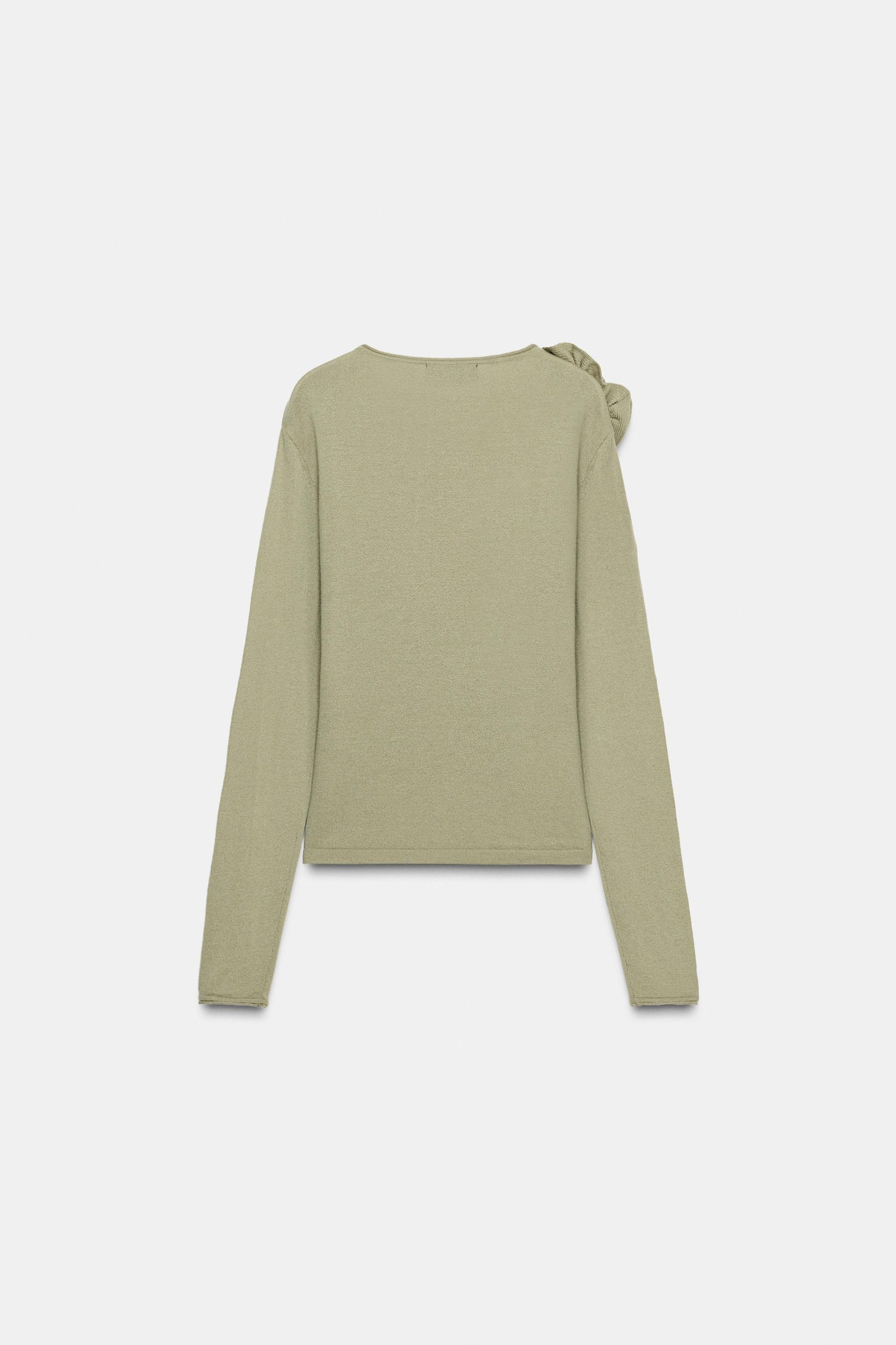 FLORAL WOOL JUMPER - Image 5