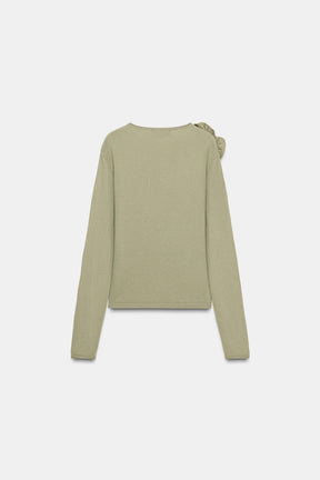 FLORAL WOOL JUMPER - Image 5