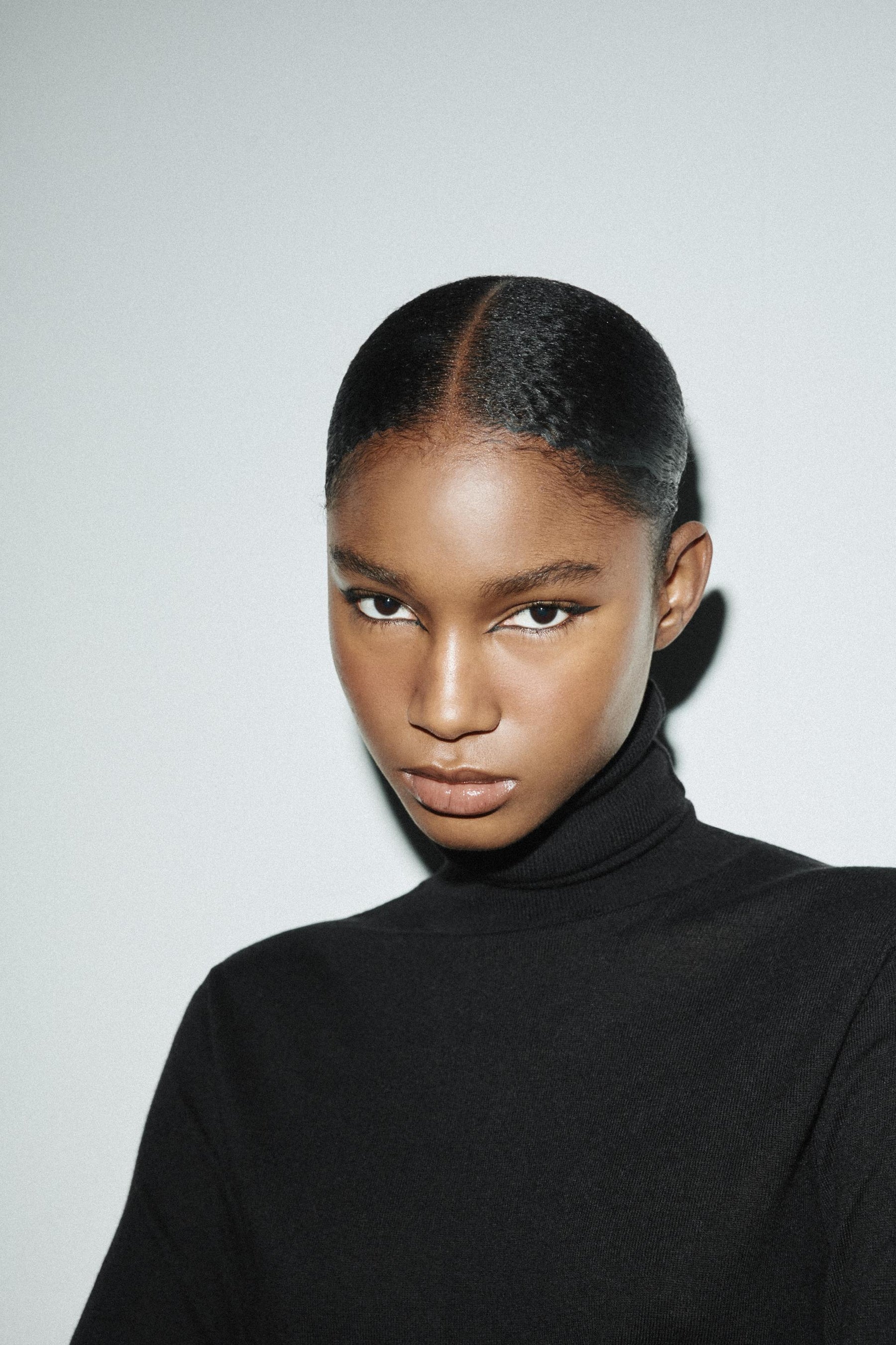 Wool High Neck Jumper