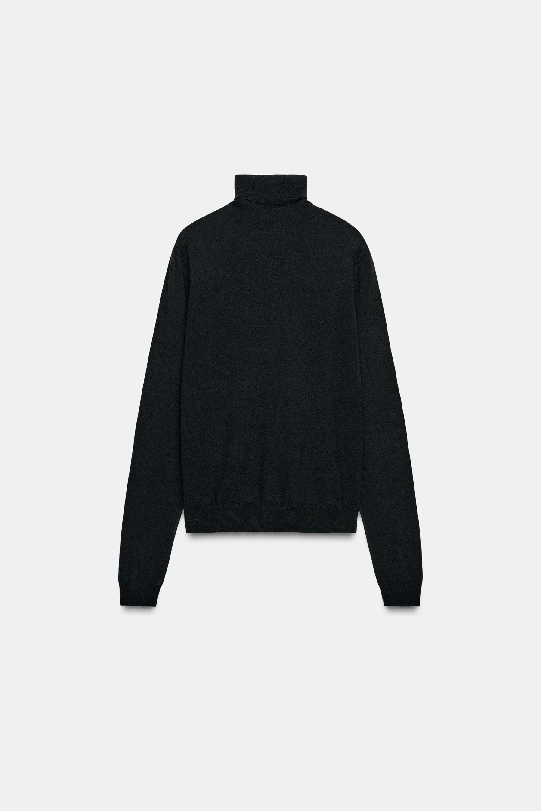 Wool High Neck Jumper