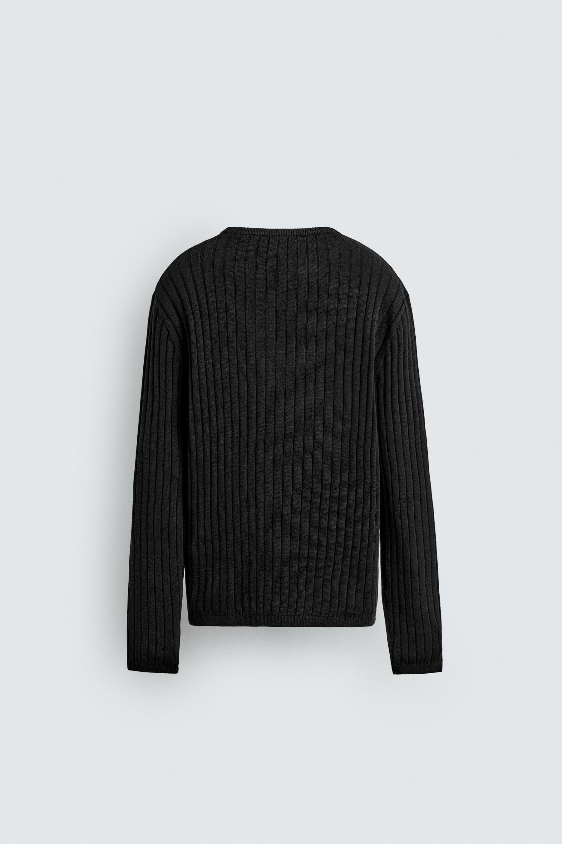 RIBBED TEXTURED JUMPER - Image 6