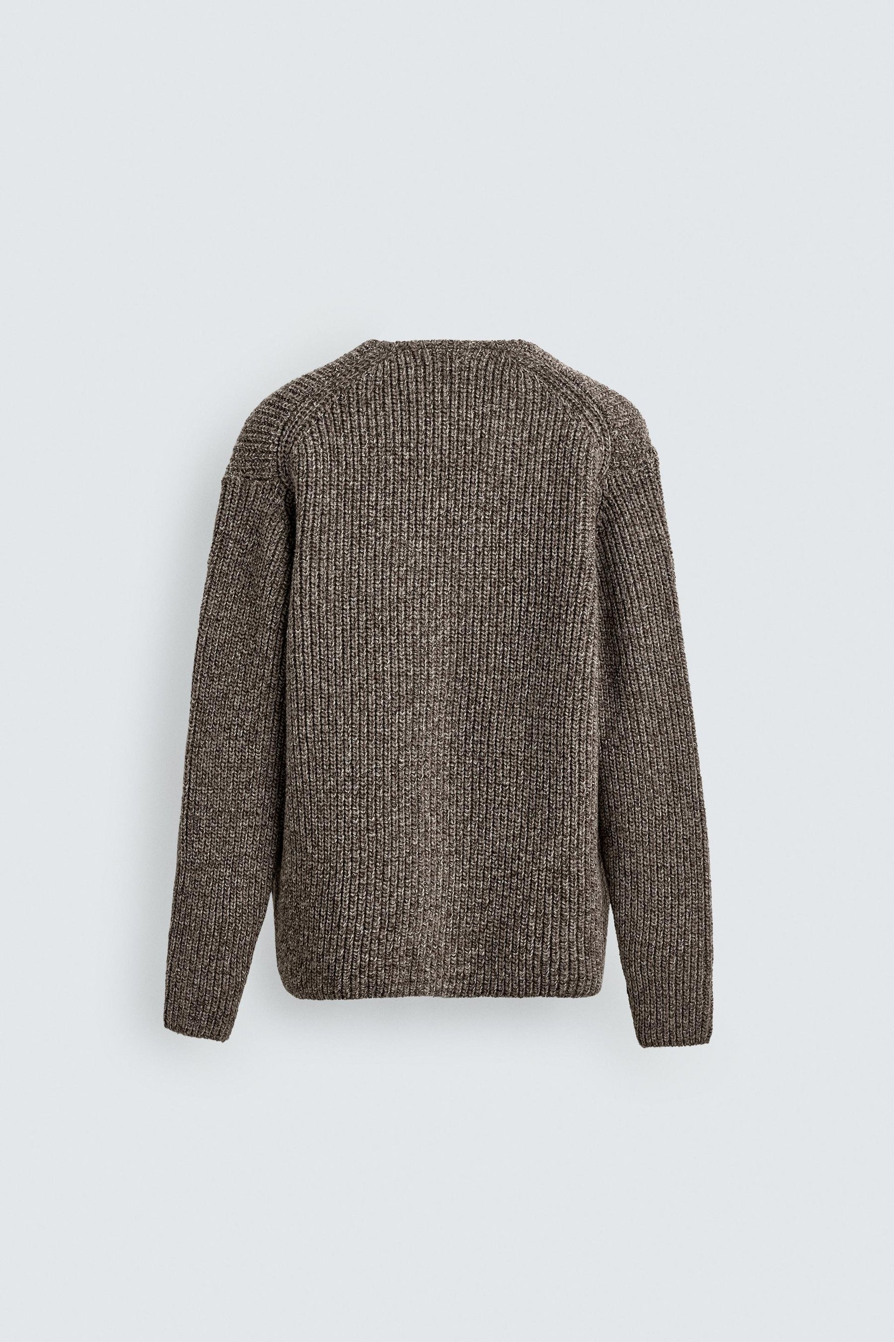 RIBBED TEXTURED CARDIGAN - Image 6