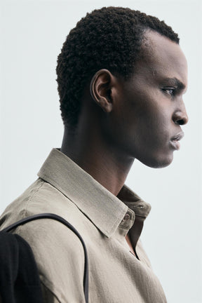 100% WASHED LINEN SHIRT - Image 5