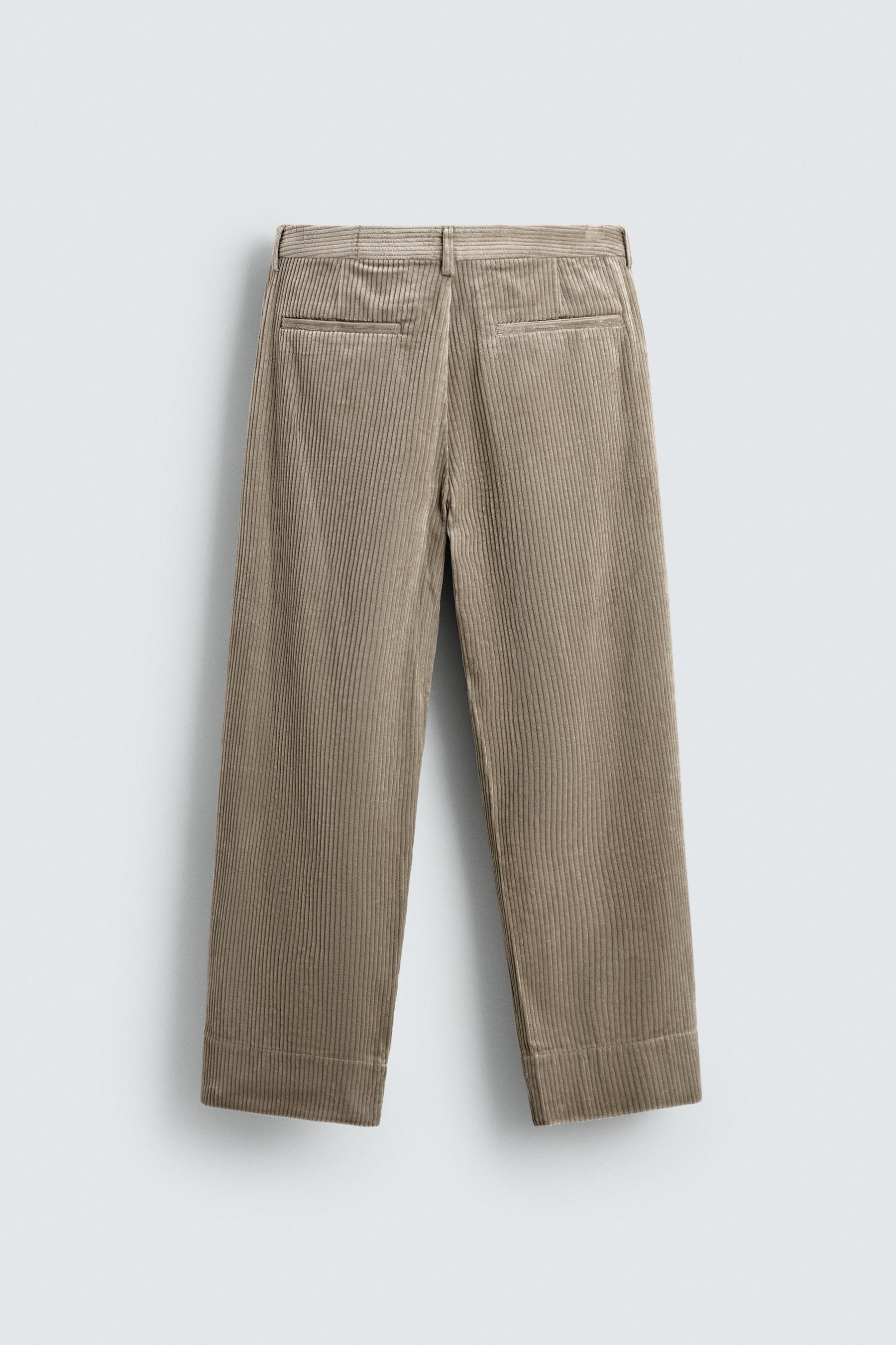 RELAXED FIT CORDUROY TROUSERS - Image 7