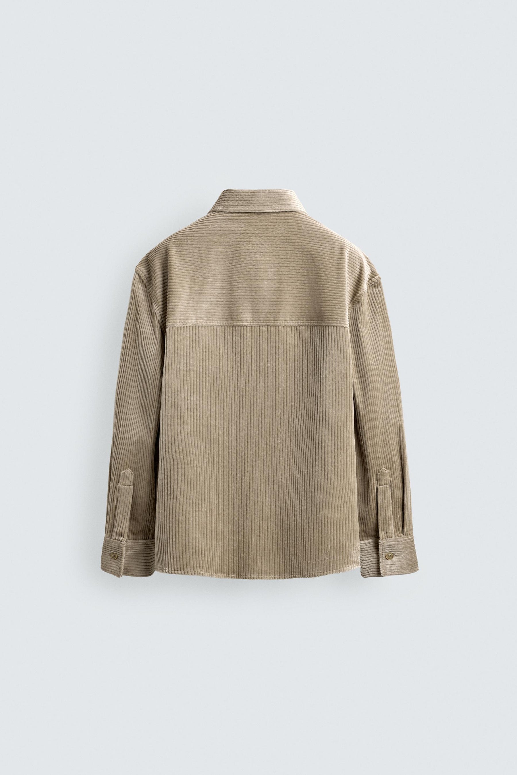 RELAXED FIT CORDUROY OVERSHIRT - Image 7