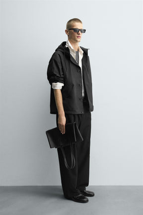 TECHNICAL HOODED JACKET - Image 4