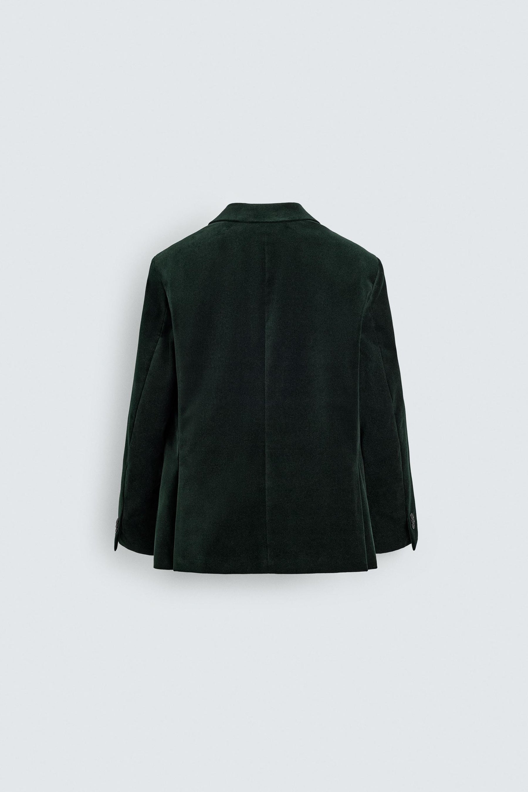 REGULAR FIT VELVET BLAZER - Image 7