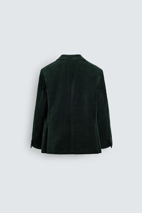REGULAR FIT VELVET BLAZER - Image 7