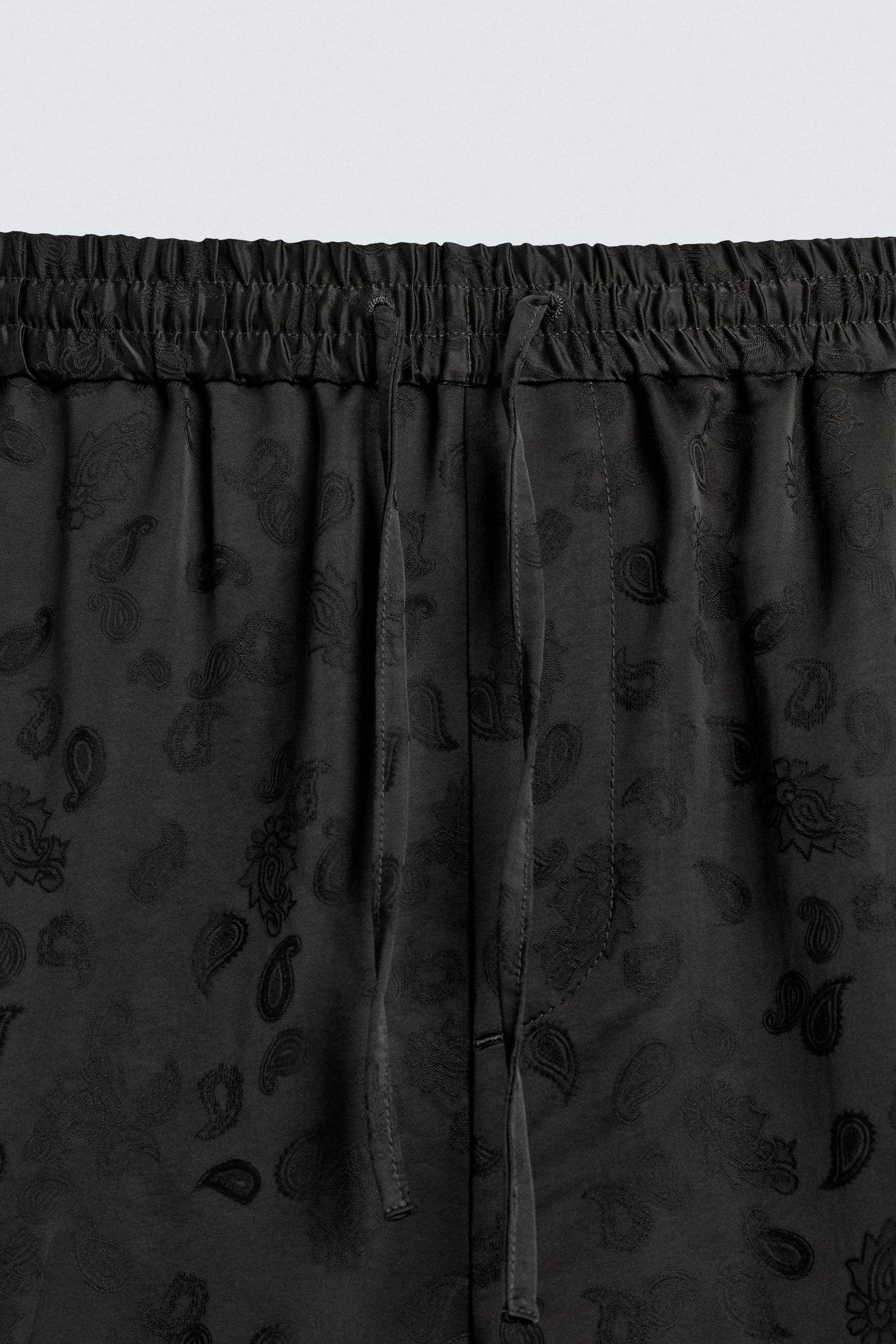 Paisley Jacquard Trousers - Image 8