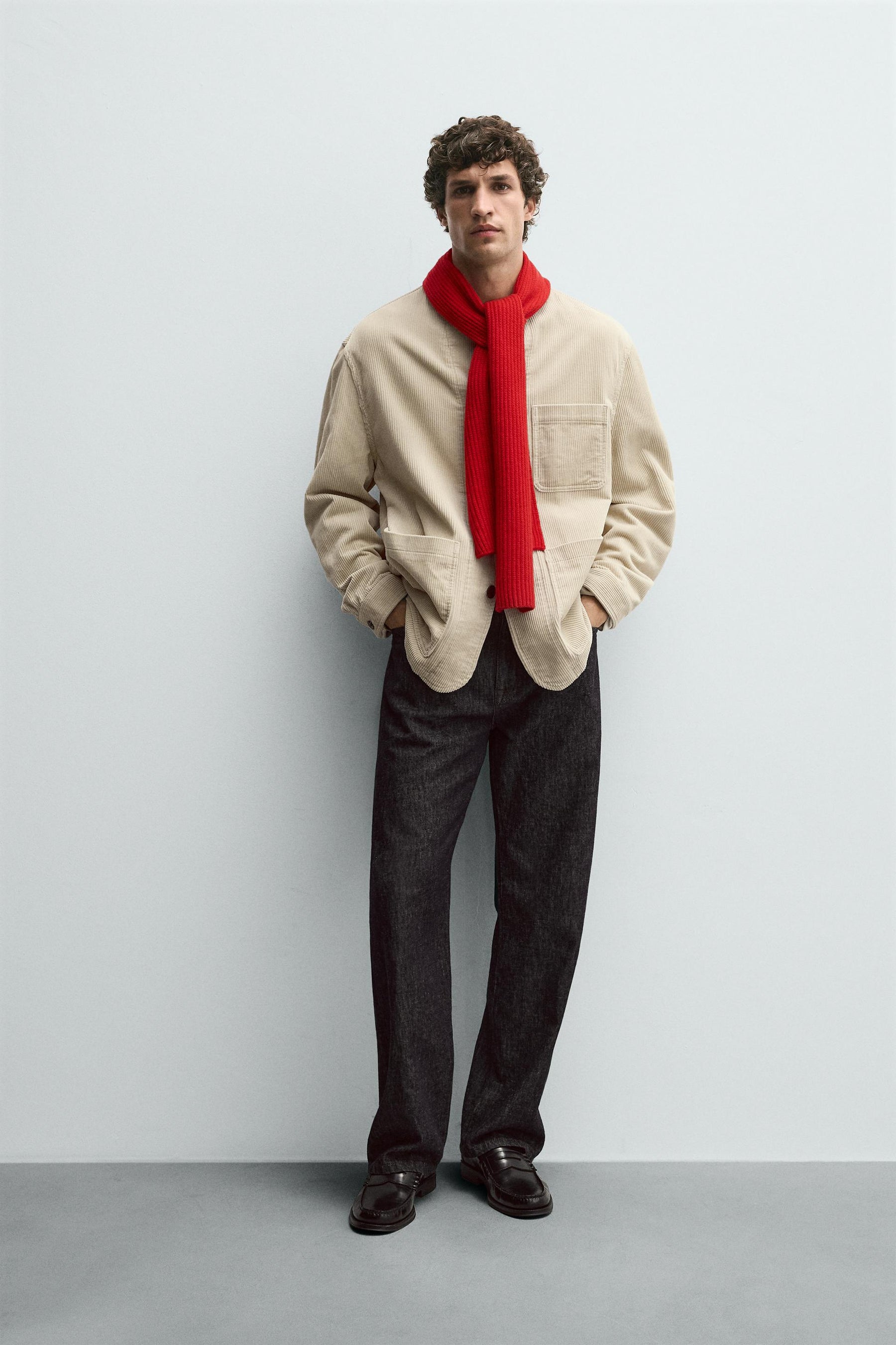 CORDUROY POCKET JACKET - Image 1