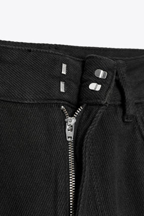 Mid-Waist Denim Jeans