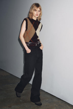 Mid-Waist Denim Jeans