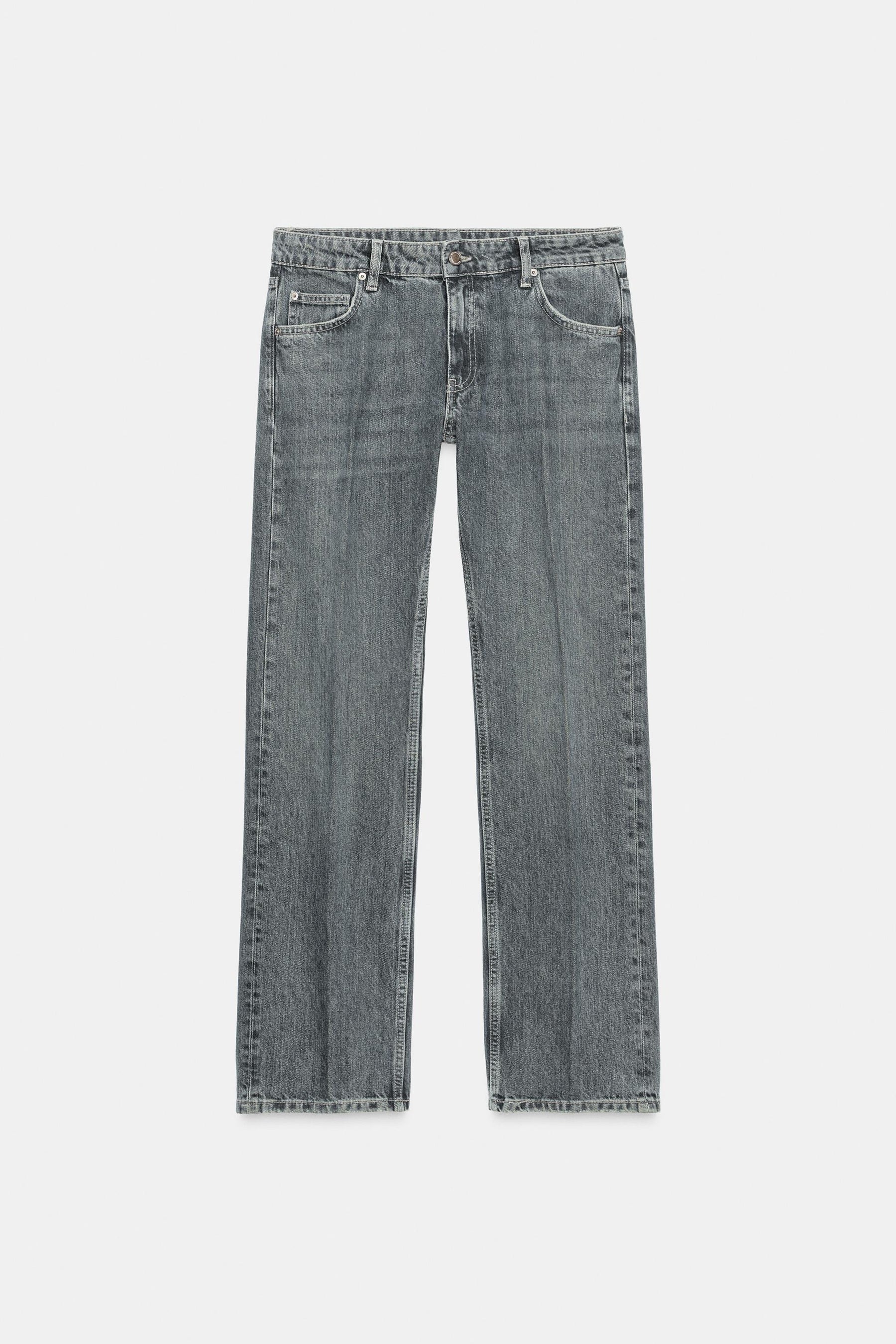 Straight Leg Low-Rise Jeans