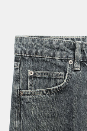 Straight Leg Low-Rise Jeans